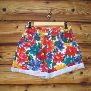 Vtg 90's High Rise Multi Shorts